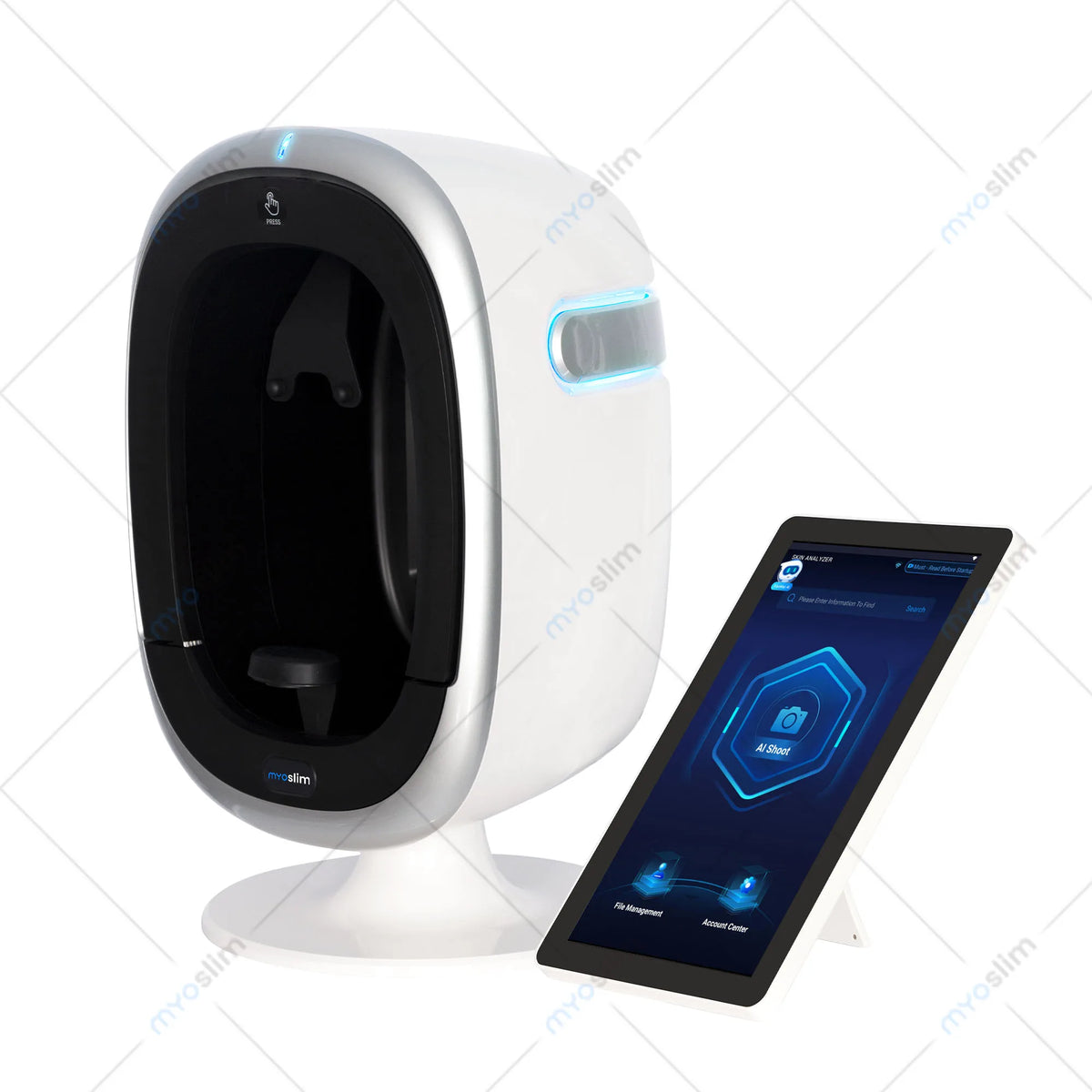 InfinityCare 3D AI Pro - Skin Scanner Care Facial Analyzer Monitor Machine